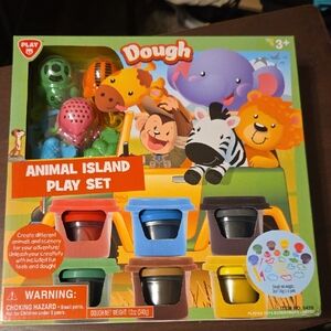Animal Island Dough Playset